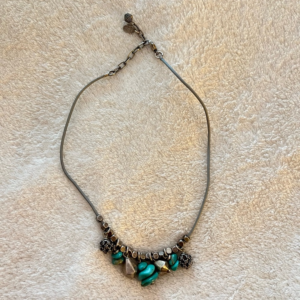 Baer SF Silver and Turquoise Necklace